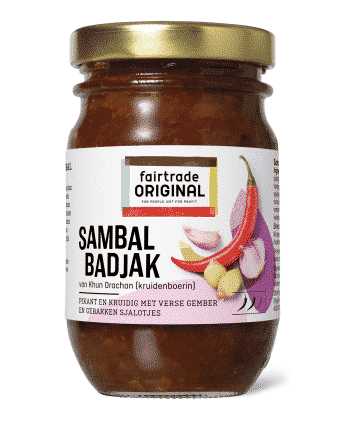 Sambal badjak Fairtrade Original WAAR
