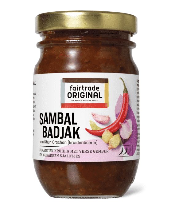 Sambal badjak Fairtrade Original WAAR